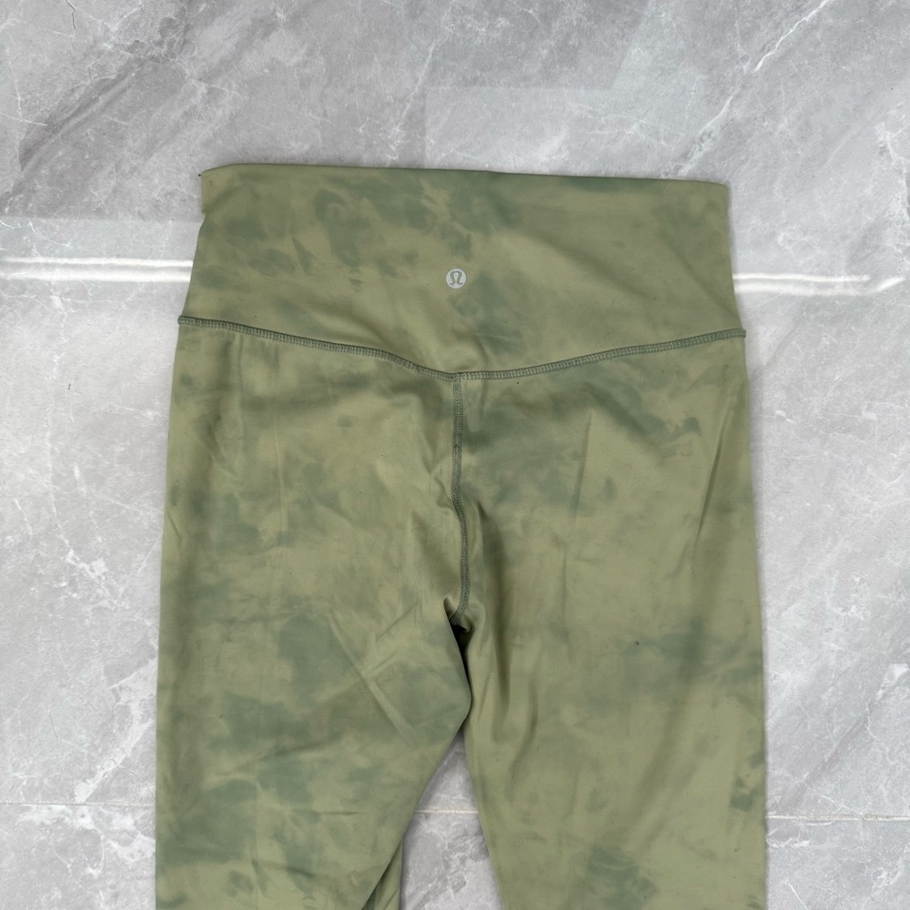 Women’s Tie Dye 25” Cropped Workout Athletic Leggings Pocket Size 8 - Picture 8 of 14